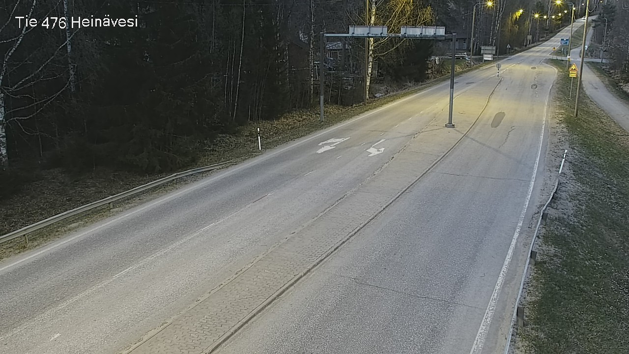 Weather Camera Image Väg 476 Heinävesi, Heinävesi, Pohjois-Karjala