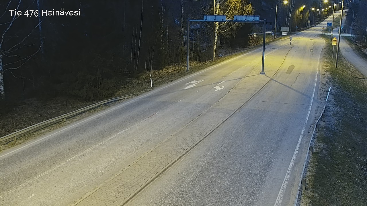 Weather Camera Image Väg 476 Heinävesi, Heinävesi, Pohjois-Karjala