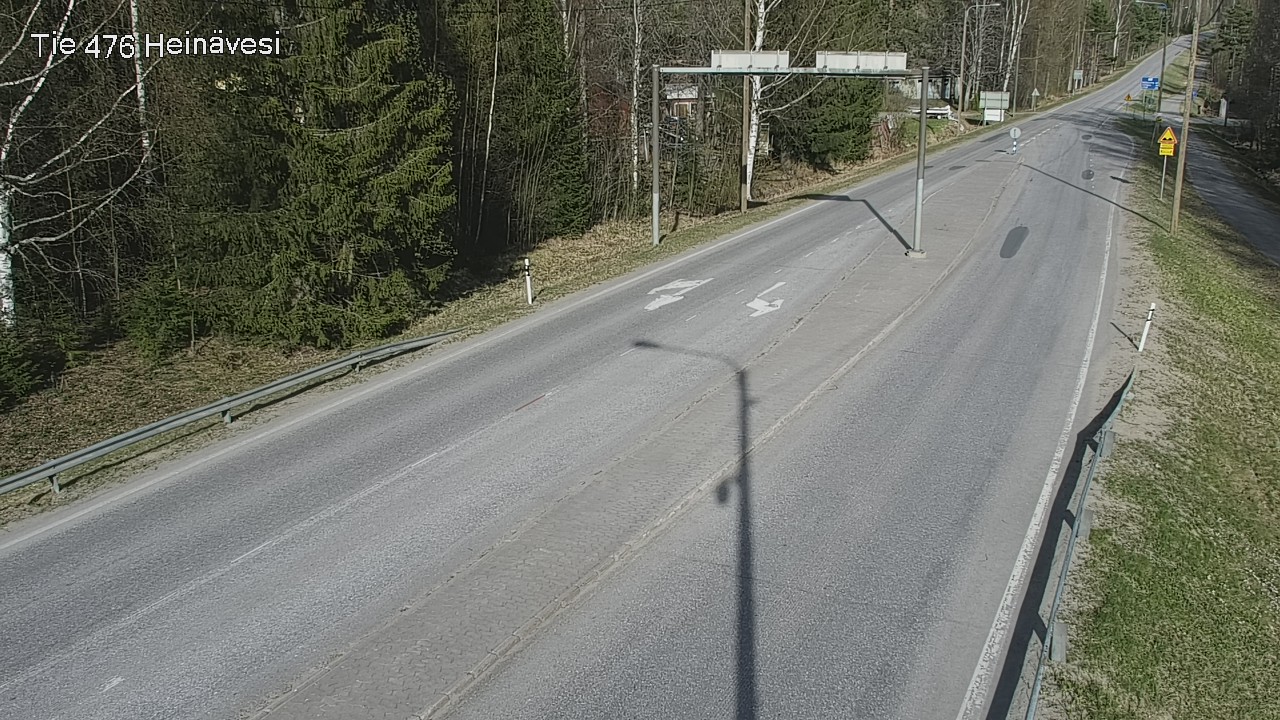 Weather Camera Image Väg 476 Heinävesi, Heinävesi, Pohjois-Karjala