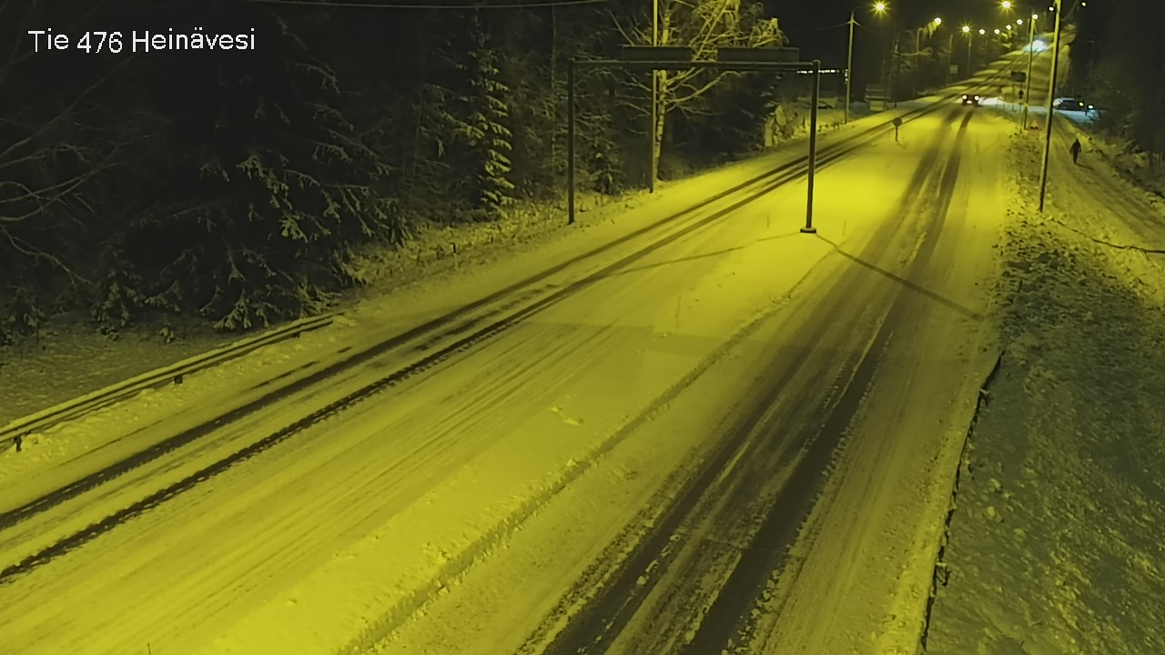 Weather Camera Image Road 476 Heinävesi, Heinävesi, Pohjois-Karjala