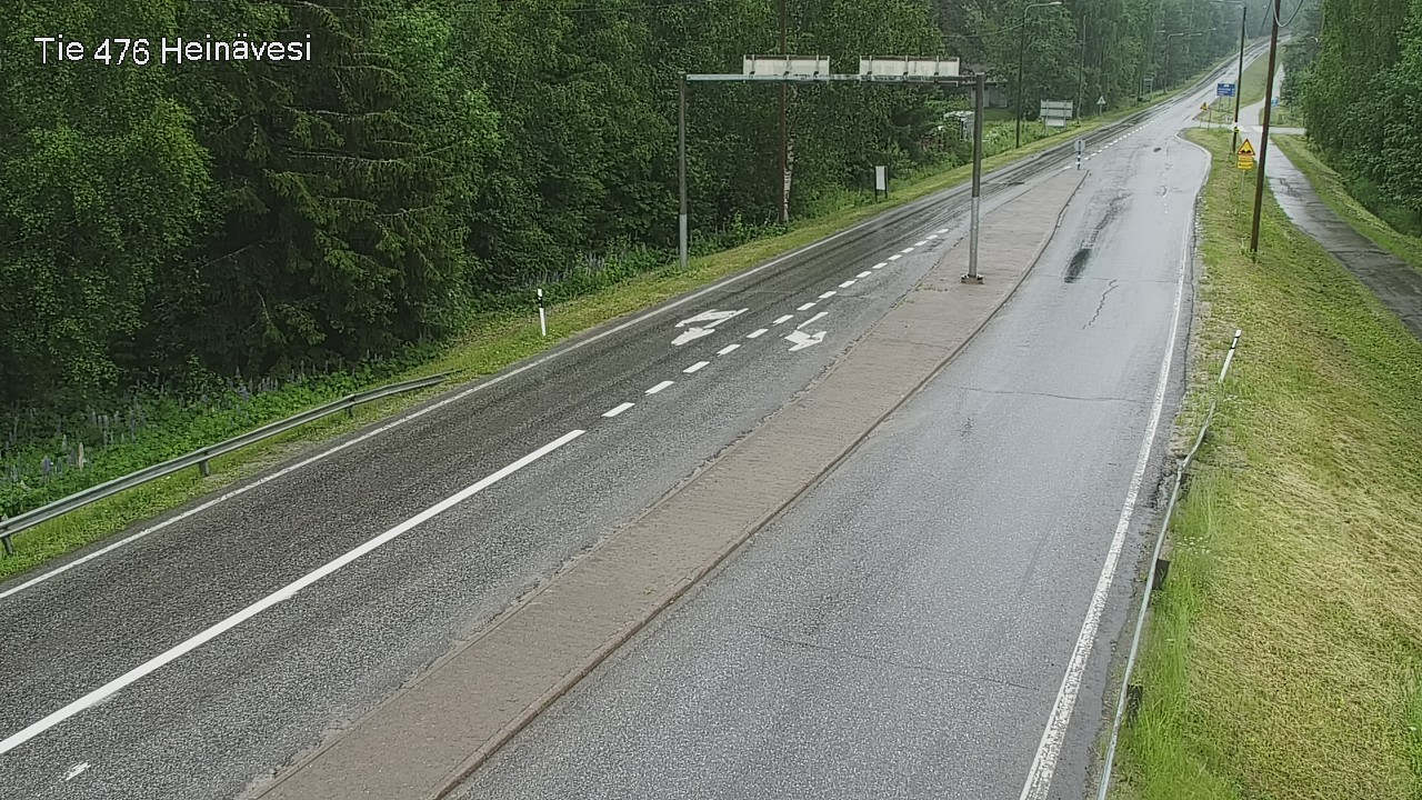 Weather Camera Image Väg 476 Heinävesi, Heinävesi, Pohjois-Karjala