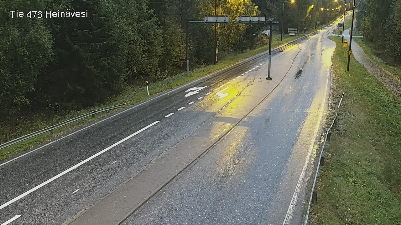 Weather Camera Image Väg 476 Heinävesi, Heinävesi, Pohjois-Karjala