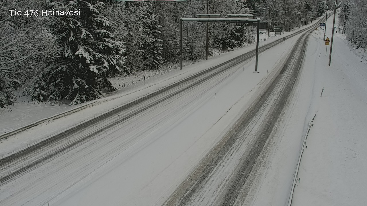 Weather Camera Image Väg 476 Heinävesi, Heinävesi, Pohjois-Karjala