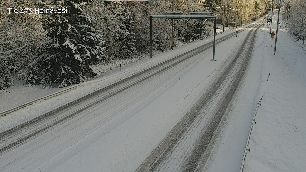 Weather Camera Image Väg 476 Heinävesi, Heinävesi, Pohjois-Karjala