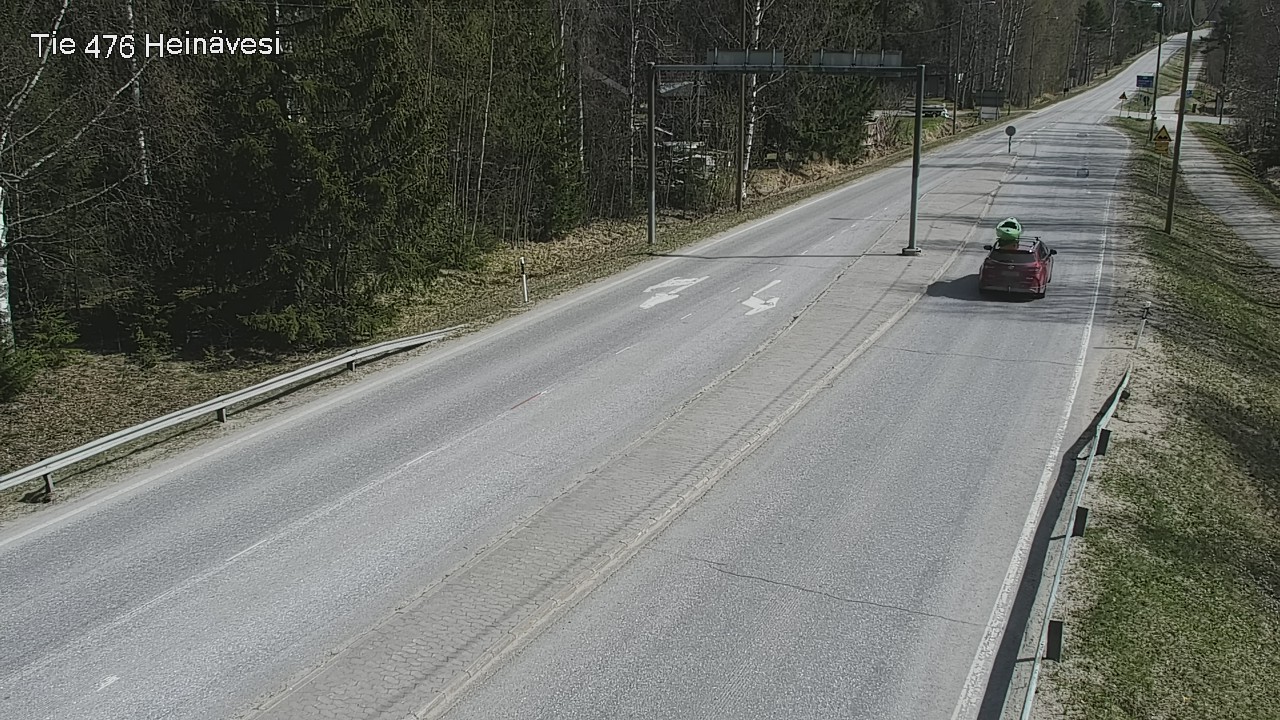 Weather Camera Image Väg 476 Heinävesi, Heinävesi, Pohjois-Karjala