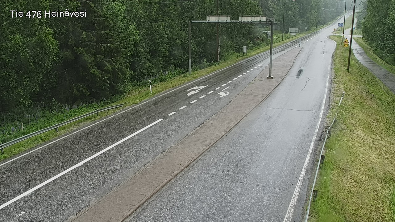 Weather Camera Image Väg 476 Heinävesi, Heinävesi, Pohjois-Karjala