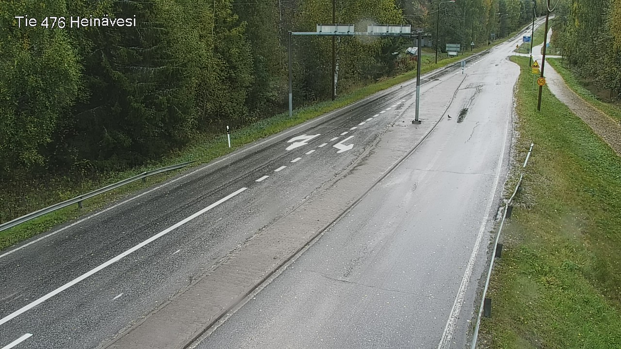 Weather Camera Image Väg 476 Heinävesi, Heinävesi, Pohjois-Karjala
