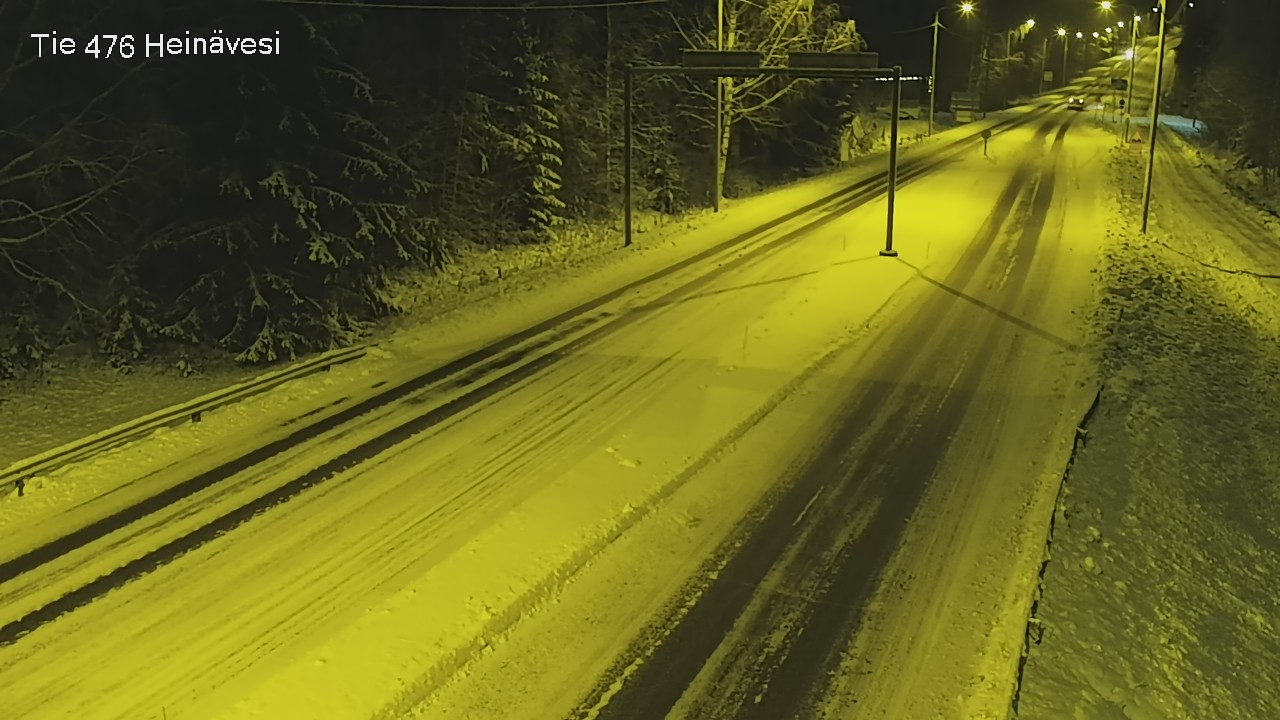 Weather Camera Image Road 476 Heinävesi, Heinävesi, Pohjois-Karjala