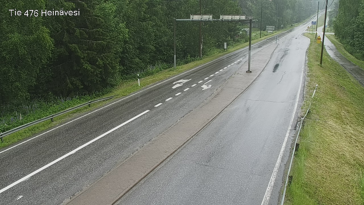 Weather Camera Image Väg 476 Heinävesi, Heinävesi, Pohjois-Karjala