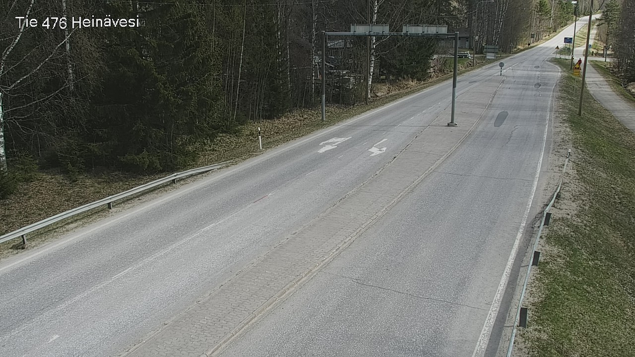 Weather Camera Image Väg 476 Heinävesi, Heinävesi, Pohjois-Karjala