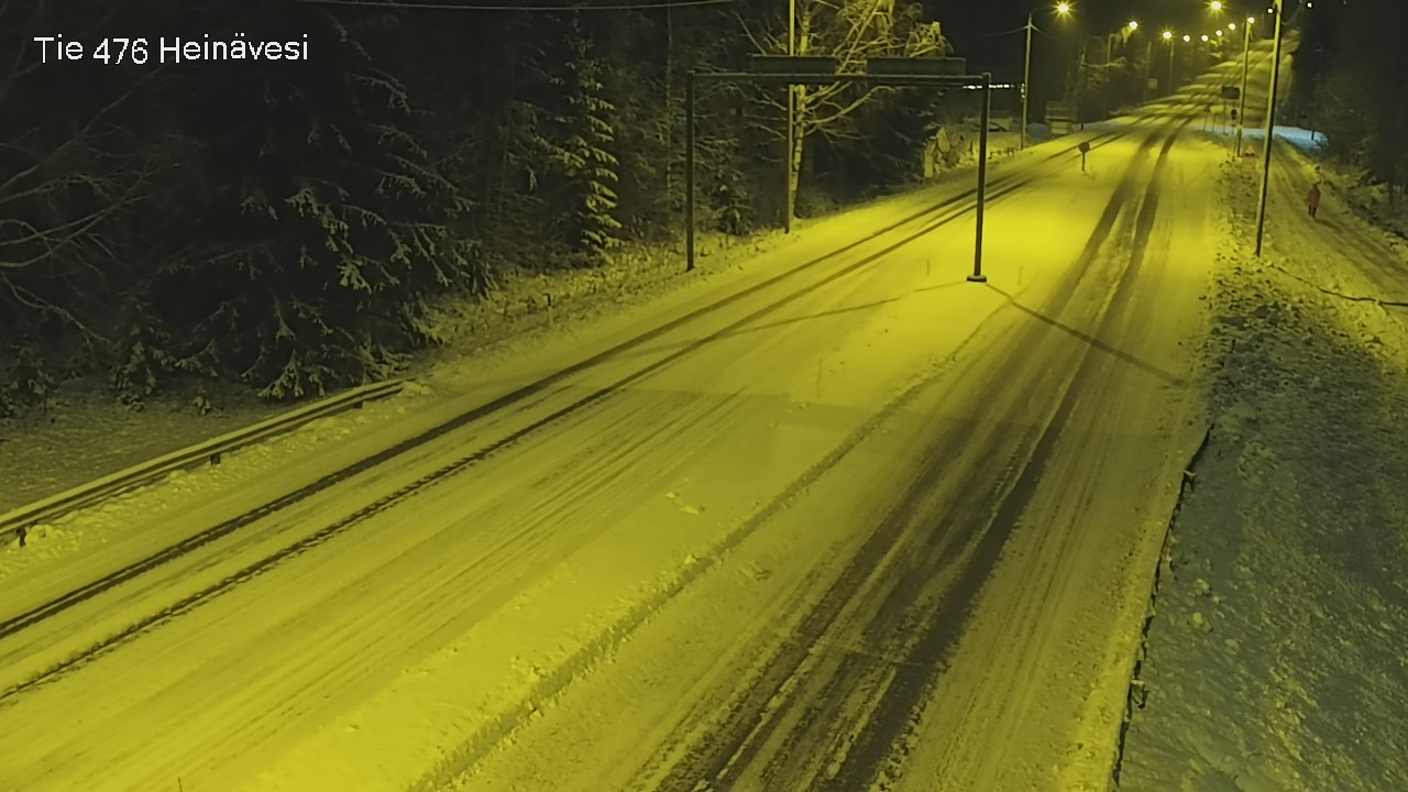 Weather Camera Image Road 476 Heinävesi, Heinävesi, Pohjois-Karjala