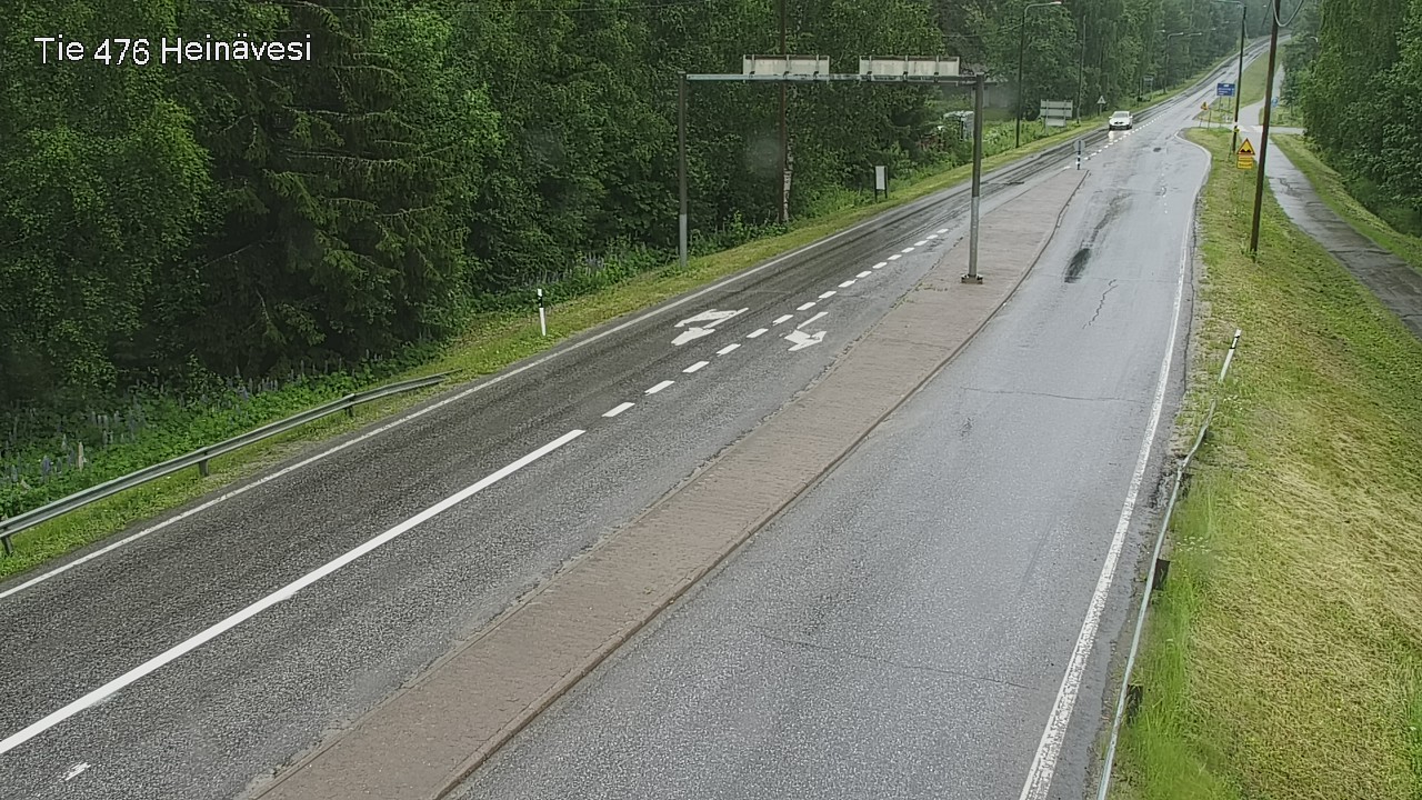 Weather Camera Image Väg 476 Heinävesi, Heinävesi, Pohjois-Karjala
