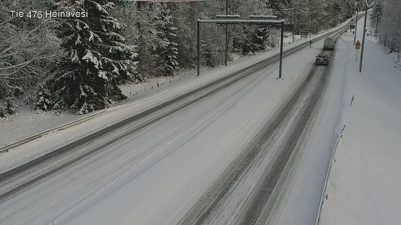 Weather Camera Image Väg 476 Heinävesi, Heinävesi, Pohjois-Karjala