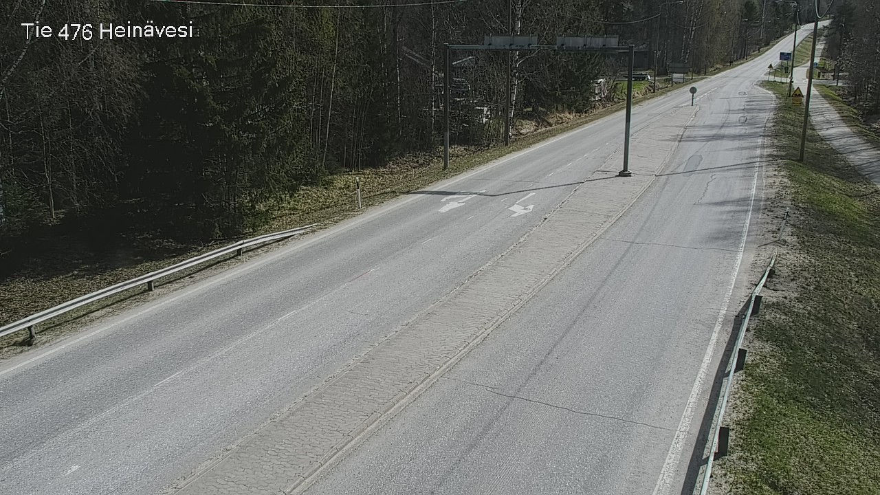 Weather Camera Image Väg 476 Heinävesi, Heinävesi, Pohjois-Karjala