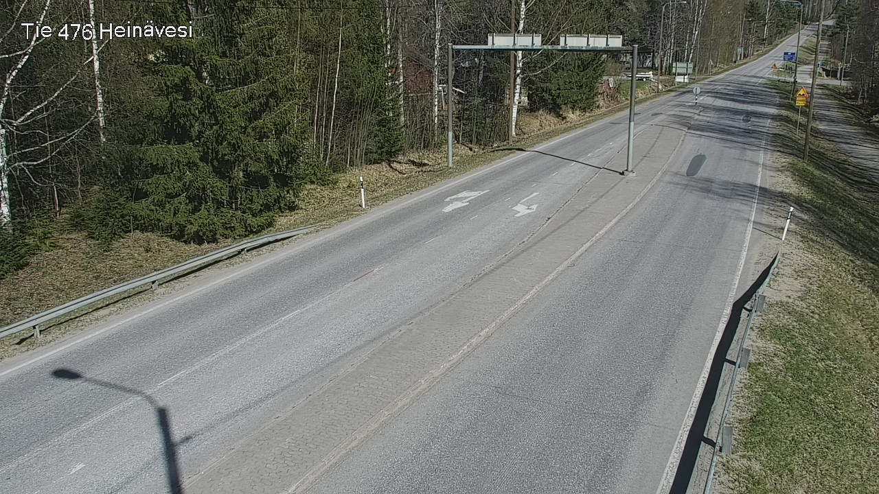 Weather Camera Image Väg 476 Heinävesi, Heinävesi, Pohjois-Karjala