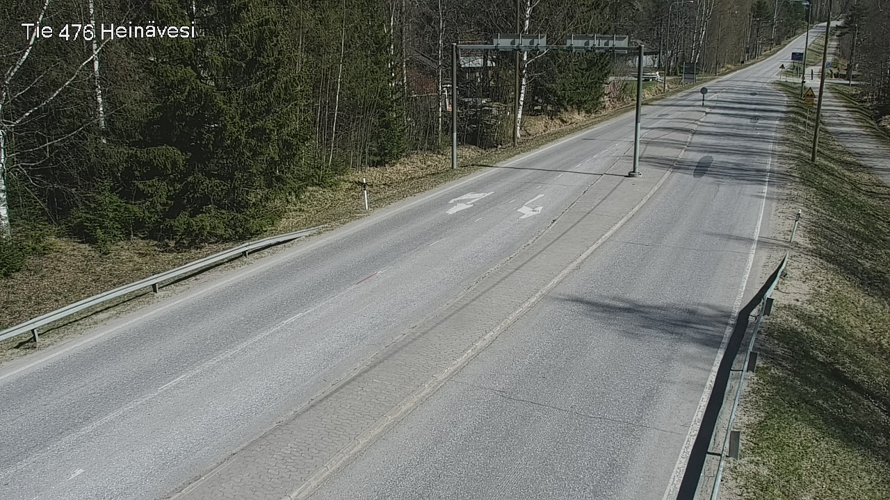 Weather Camera Image Väg 476 Heinävesi, Heinävesi, Pohjois-Karjala