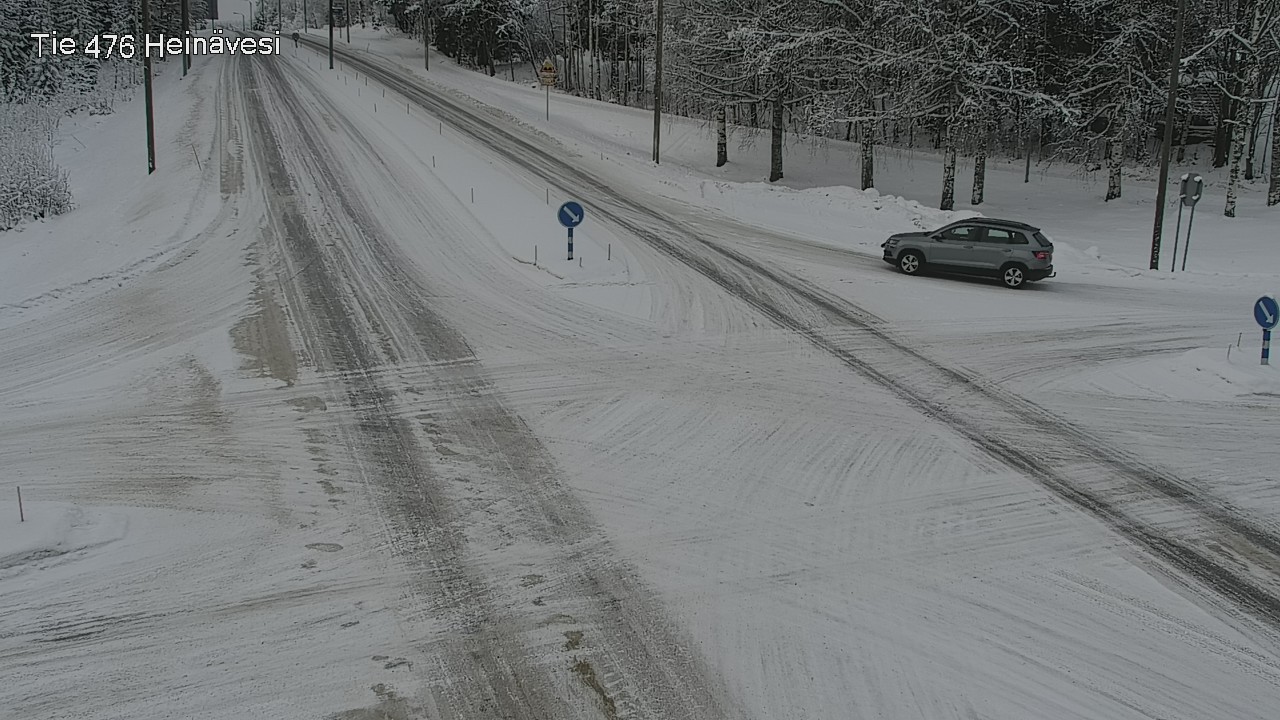 Weather Camera Image Road 476 Heinävesi, Heinävesi, Pohjois-Karjala