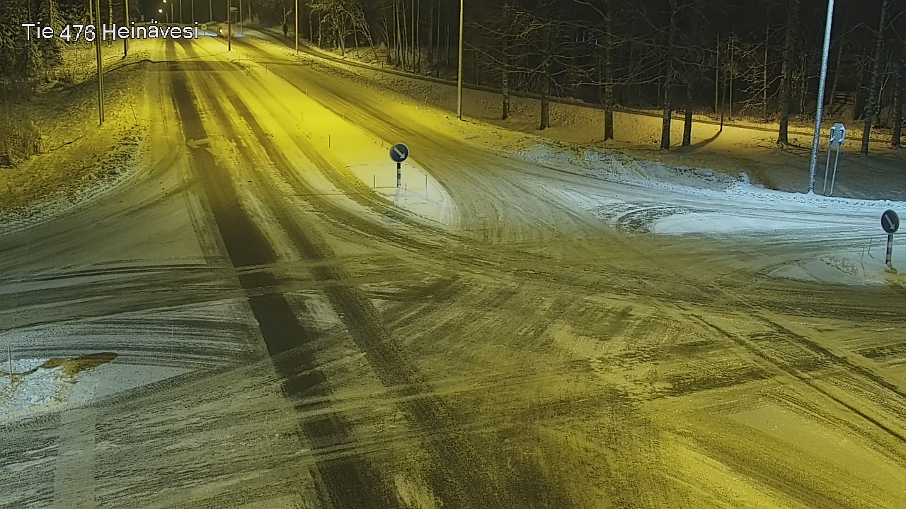 Weather Camera Image Väg 476 Heinävesi, Heinävesi, Pohjois-Karjala
