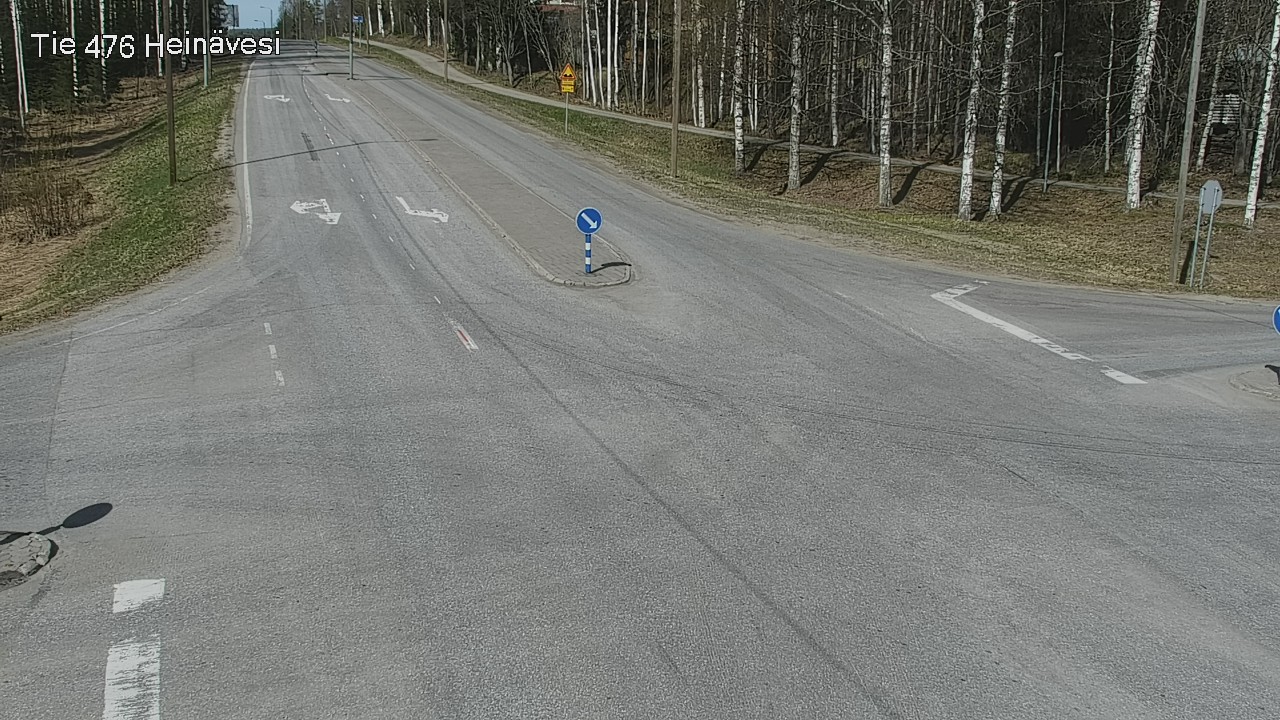 Weather Camera Image Väg 476 Heinävesi, Heinävesi, Pohjois-Karjala