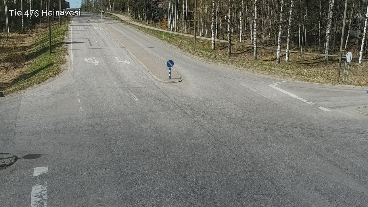 Weather Camera Image Väg 476 Heinävesi, Heinävesi, Pohjois-Karjala