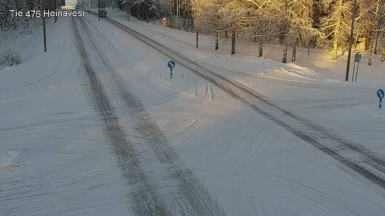 Weather Camera Image Road 476 Heinävesi, Heinävesi, Pohjois-Karjala
