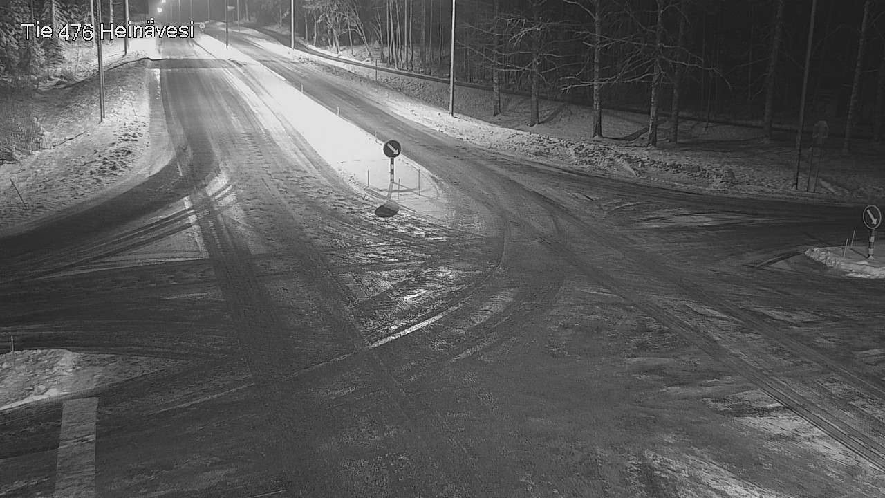 Weather Camera Image Väg 476 Heinävesi, Heinävesi, Pohjois-Karjala