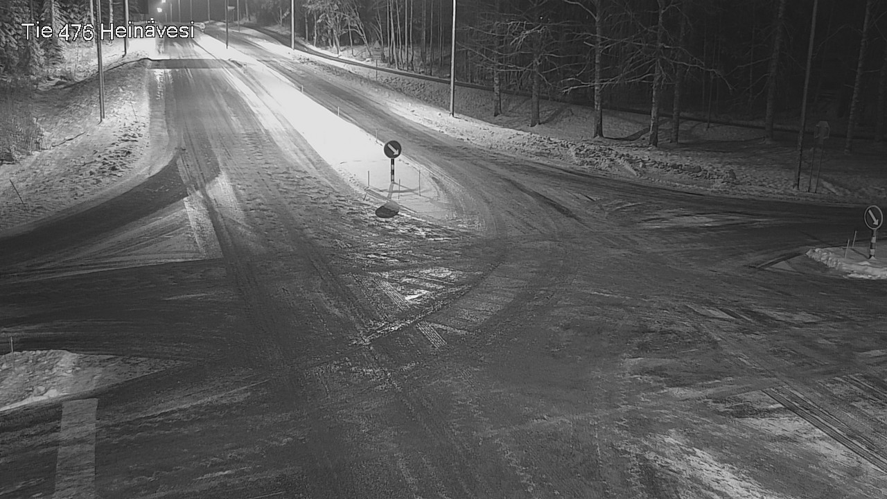 Weather Camera Image Väg 476 Heinävesi, Heinävesi, Pohjois-Karjala