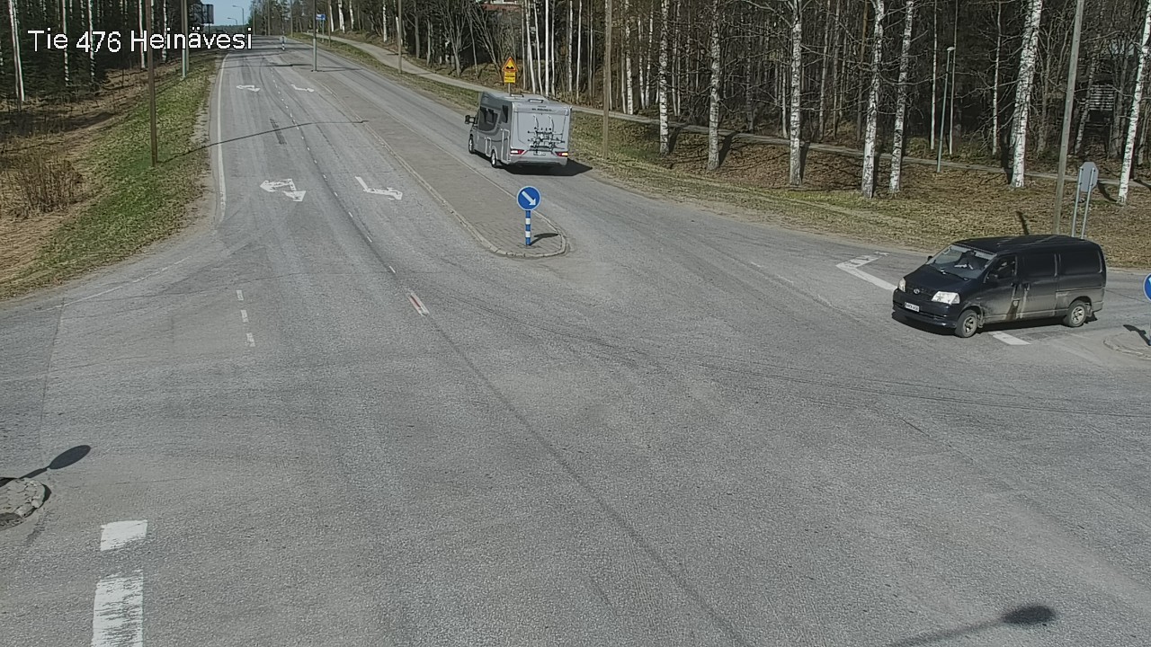 Weather Camera Image Väg 476 Heinävesi, Heinävesi, Pohjois-Karjala