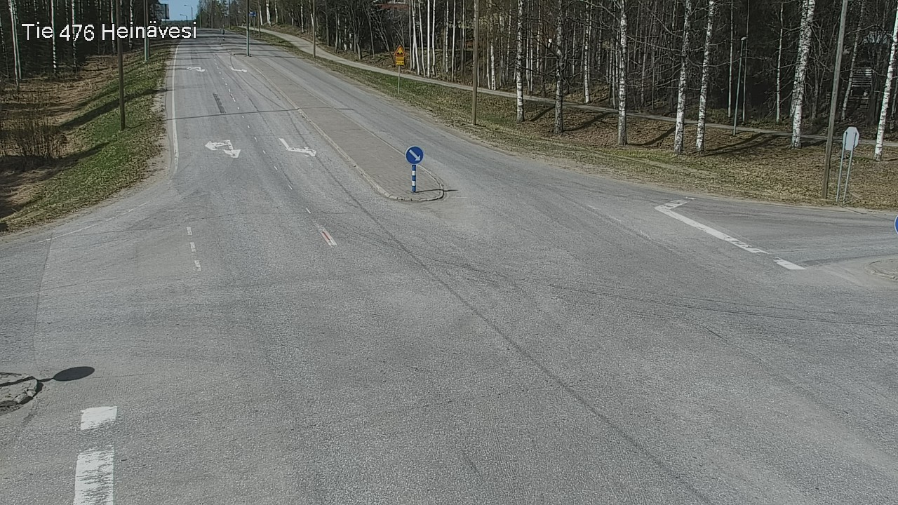 Weather Camera Image Väg 476 Heinävesi, Heinävesi, Pohjois-Karjala