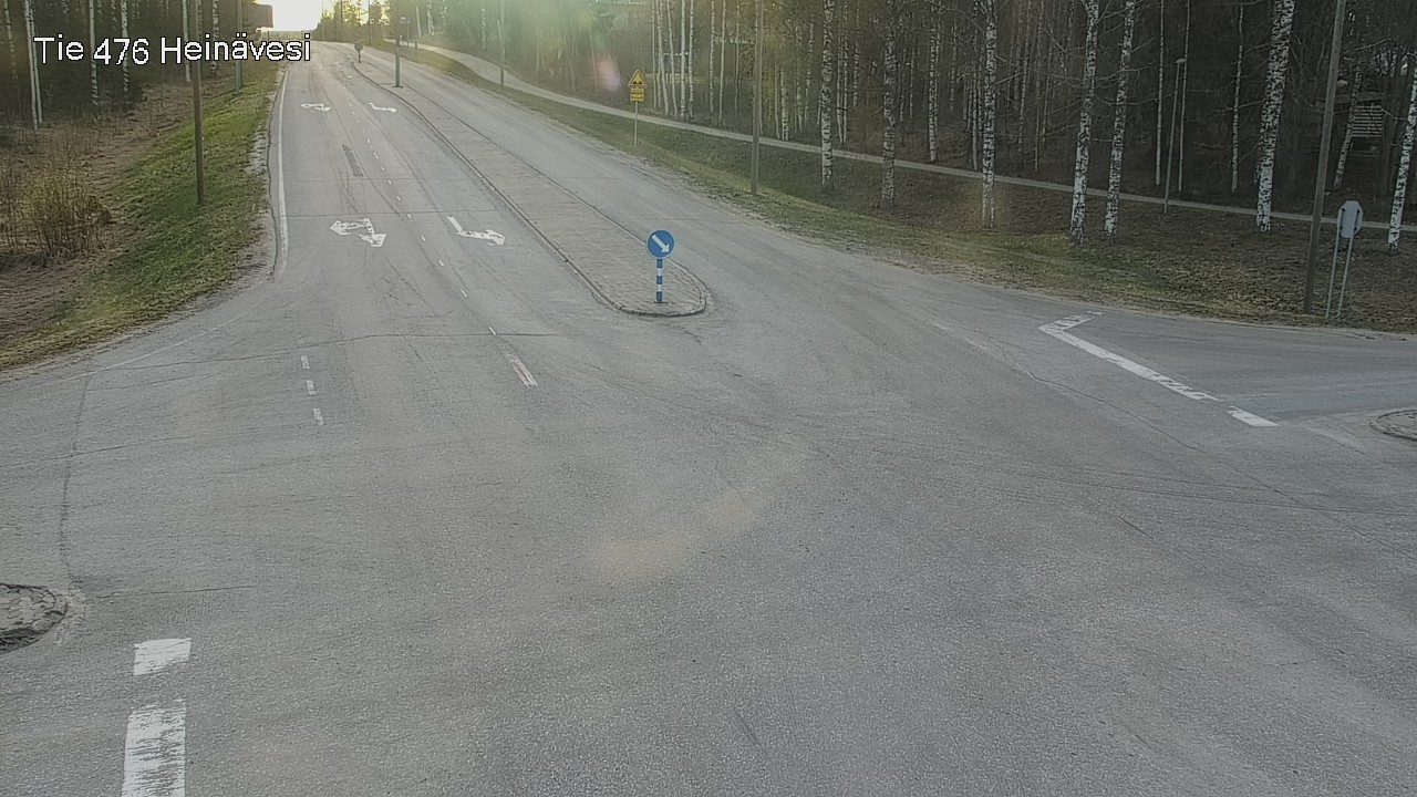 Weather Camera Image Väg 476 Heinävesi, Heinävesi, Pohjois-Karjala