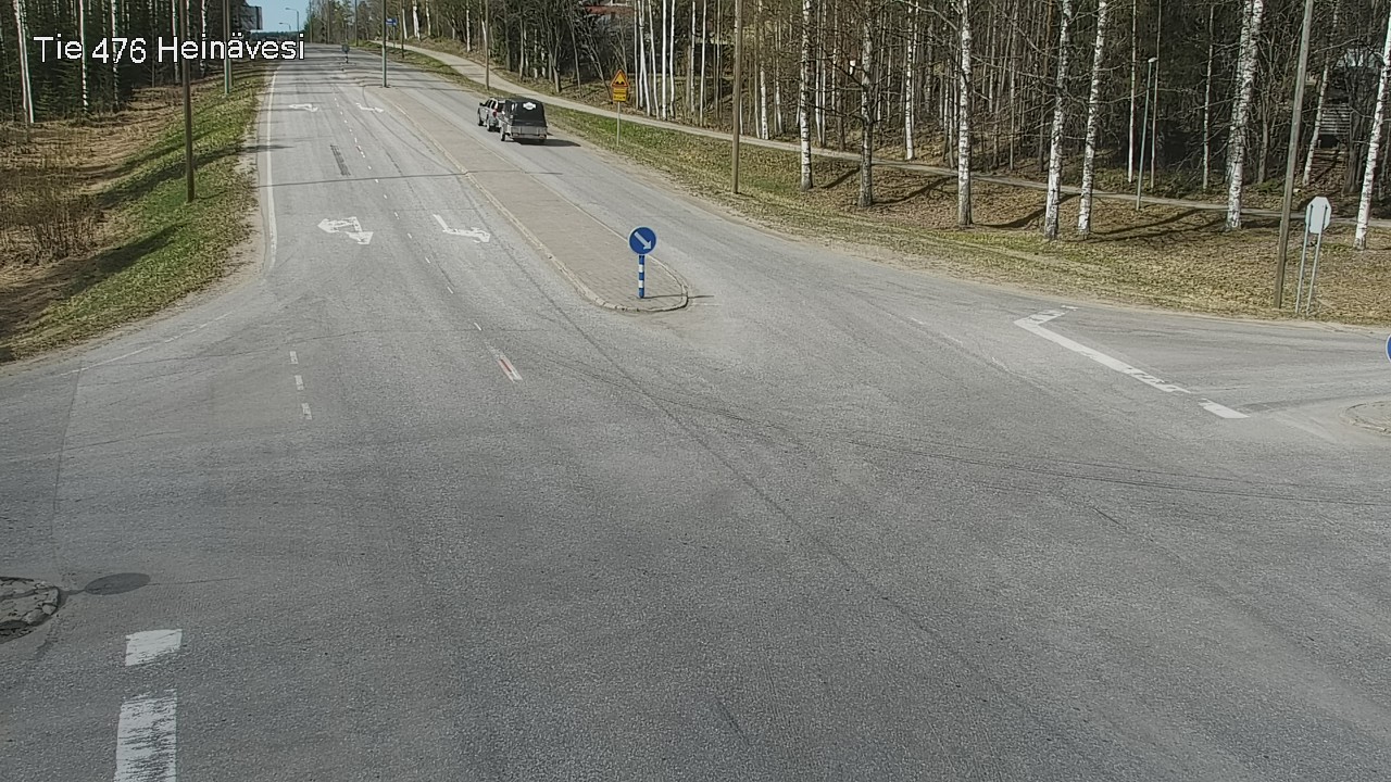 Weather Camera Image Väg 476 Heinävesi, Heinävesi, Pohjois-Karjala