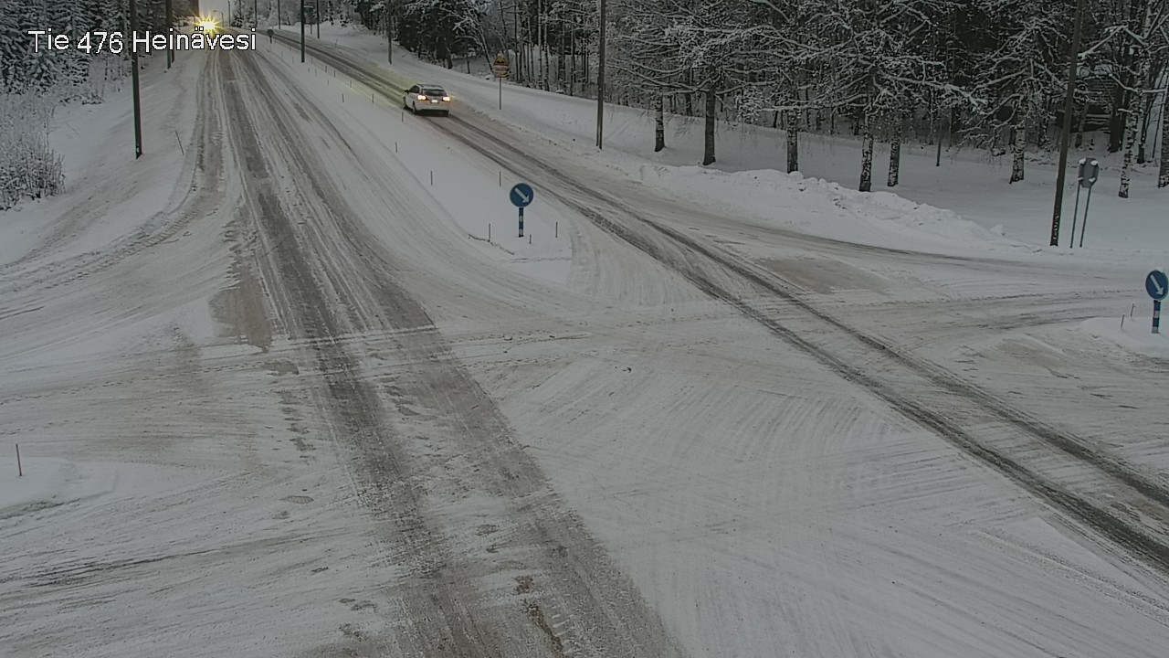 Weather Camera Image Road 476 Heinävesi, Heinävesi, Pohjois-Karjala