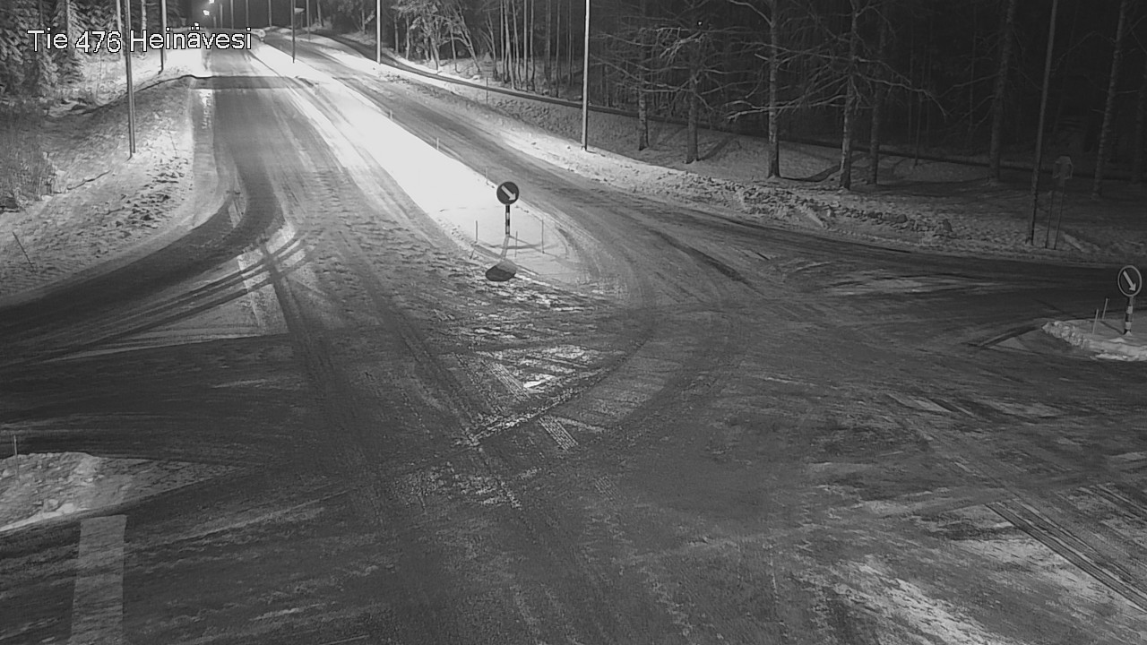 Weather Camera Image Väg 476 Heinävesi, Heinävesi, Pohjois-Karjala