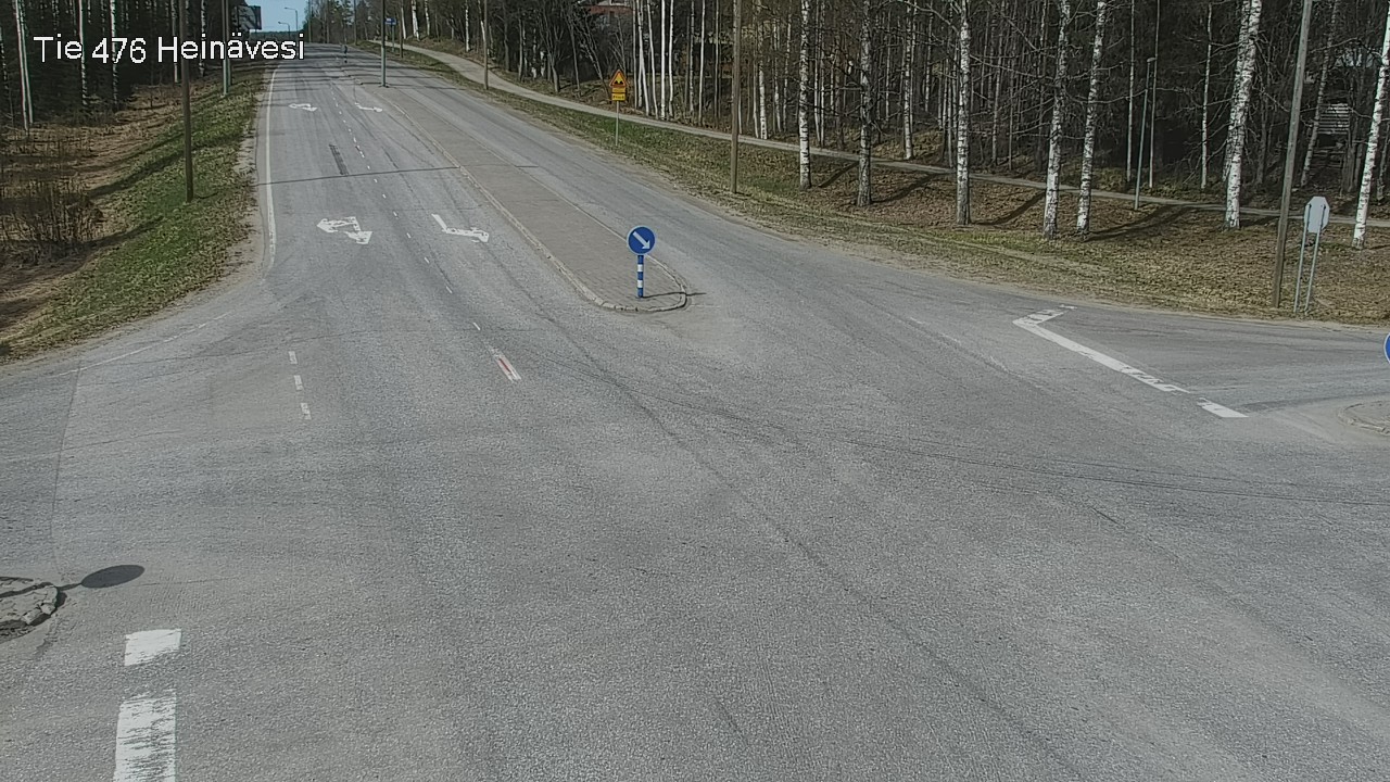 Weather Camera Image Väg 476 Heinävesi, Heinävesi, Pohjois-Karjala