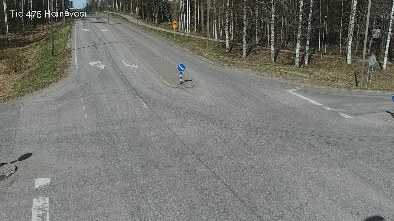 Weather Camera Image Väg 476 Heinävesi, Heinävesi, Pohjois-Karjala