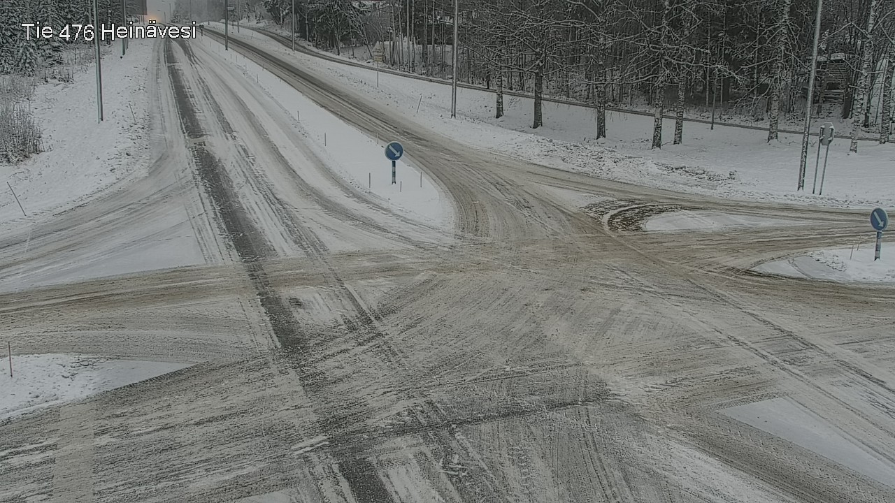 Weather Camera Image Väg 476 Heinävesi, Heinävesi, Pohjois-Karjala