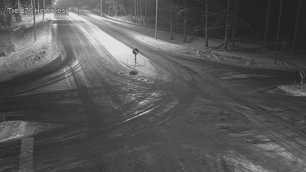Weather Camera Image Väg 476 Heinävesi, Heinävesi, Pohjois-Karjala