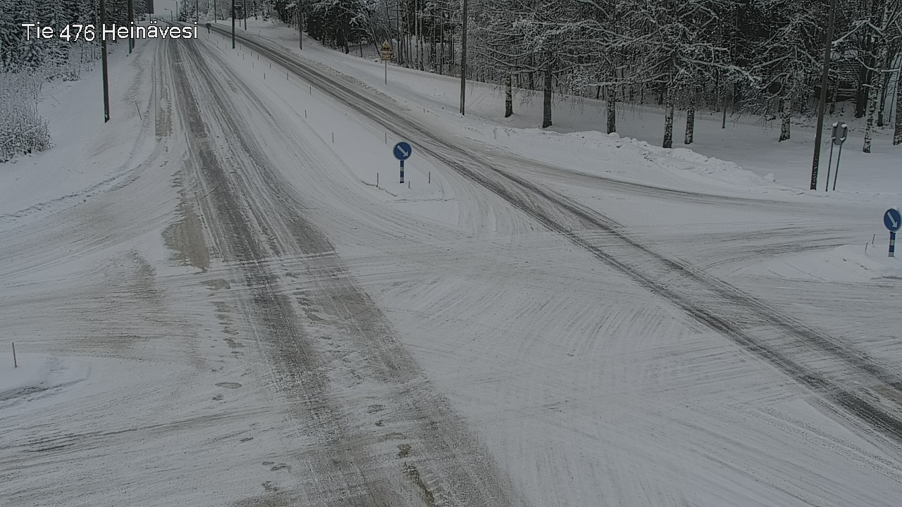 Weather Camera Image Road 476 Heinävesi, Heinävesi, Pohjois-Karjala