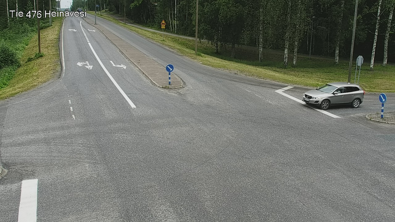 Weather Camera Image Väg 476 Heinävesi, Heinävesi, Pohjois-Karjala