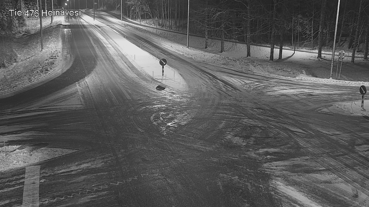Weather Camera Image Väg 476 Heinävesi, Heinävesi, Pohjois-Karjala