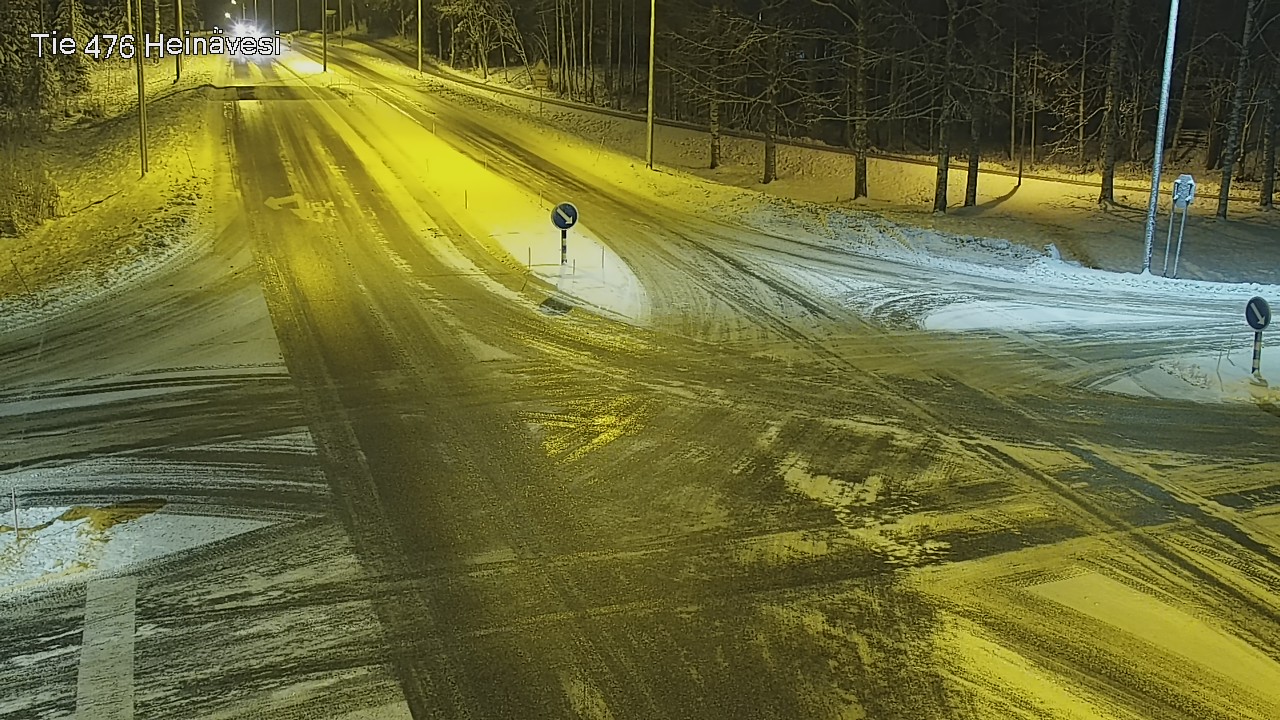 Weather Camera Image Väg 476 Heinävesi, Heinävesi, Pohjois-Karjala