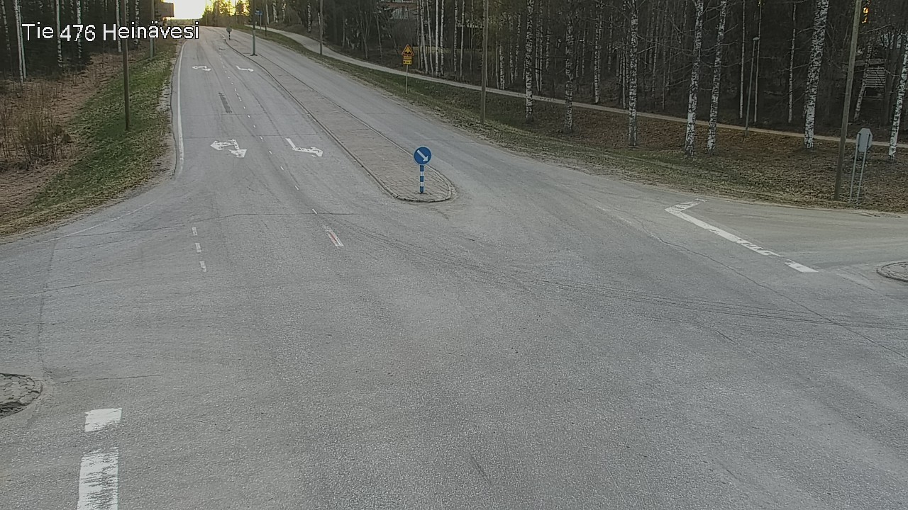 Weather Camera Image Väg 476 Heinävesi, Heinävesi, Pohjois-Karjala