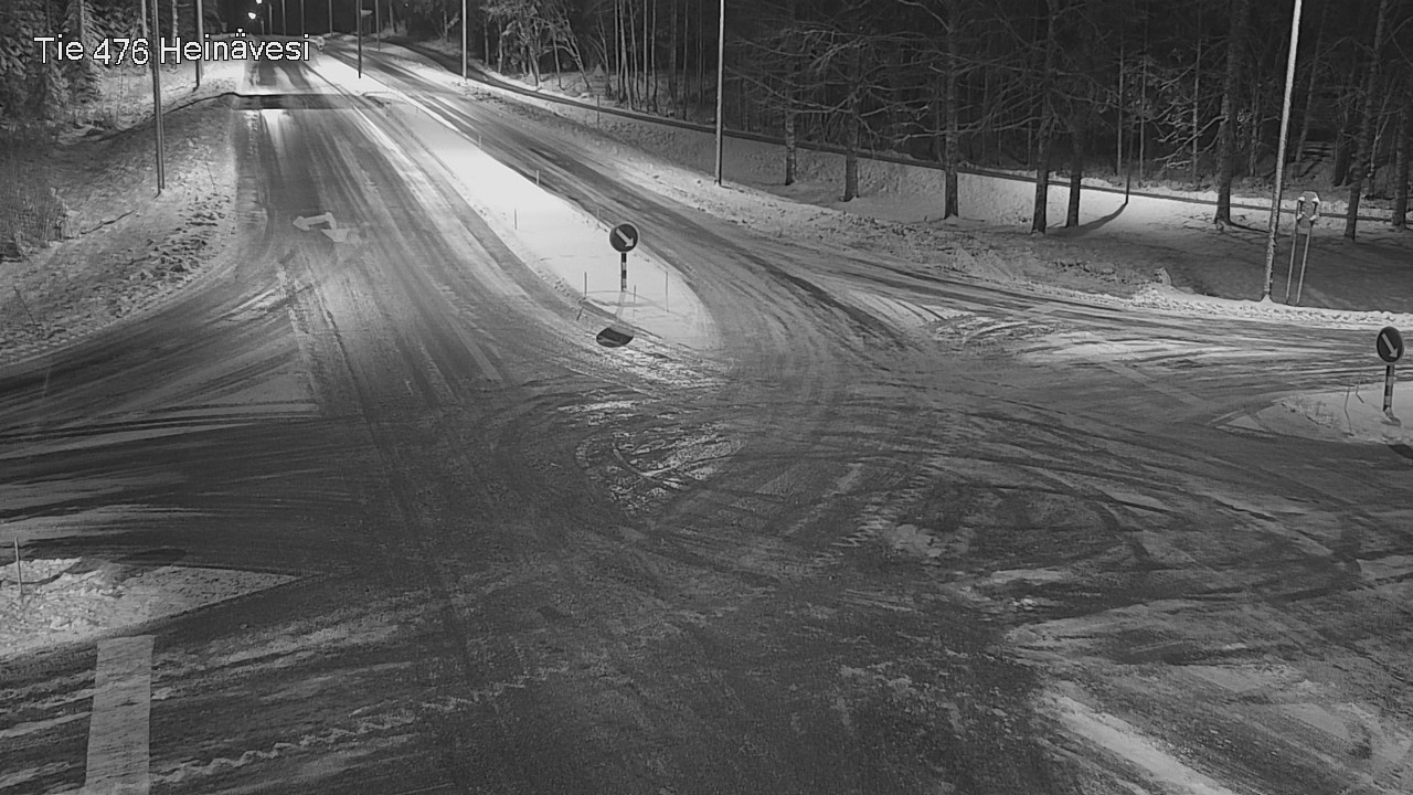 Weather Camera Image Väg 476 Heinävesi, Heinävesi, Pohjois-Karjala