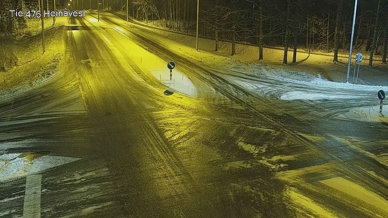 Weather Camera Image Väg 476 Heinävesi, Heinävesi, Pohjois-Karjala