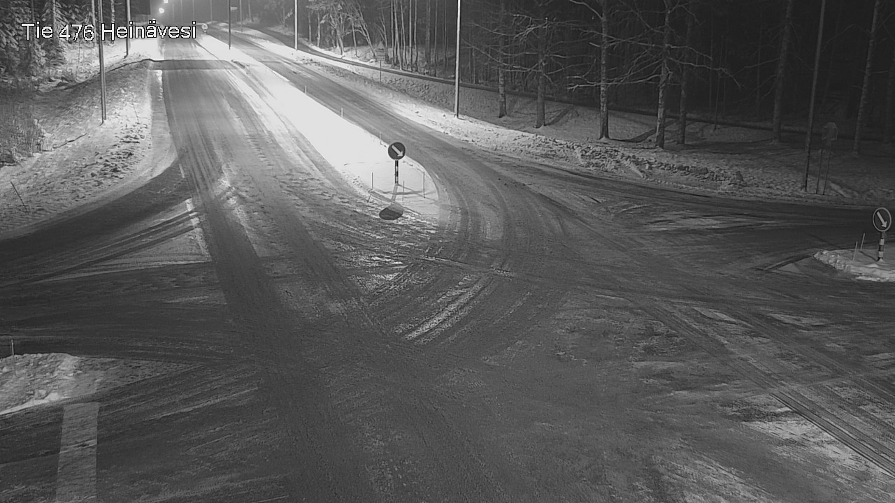 Weather Camera Image Väg 476 Heinävesi, Heinävesi, Pohjois-Karjala