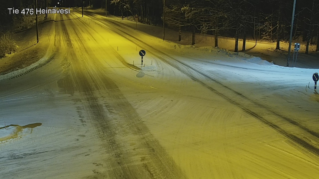 Weather Camera Image Road 476 Heinävesi, Heinävesi, Pohjois-Karjala