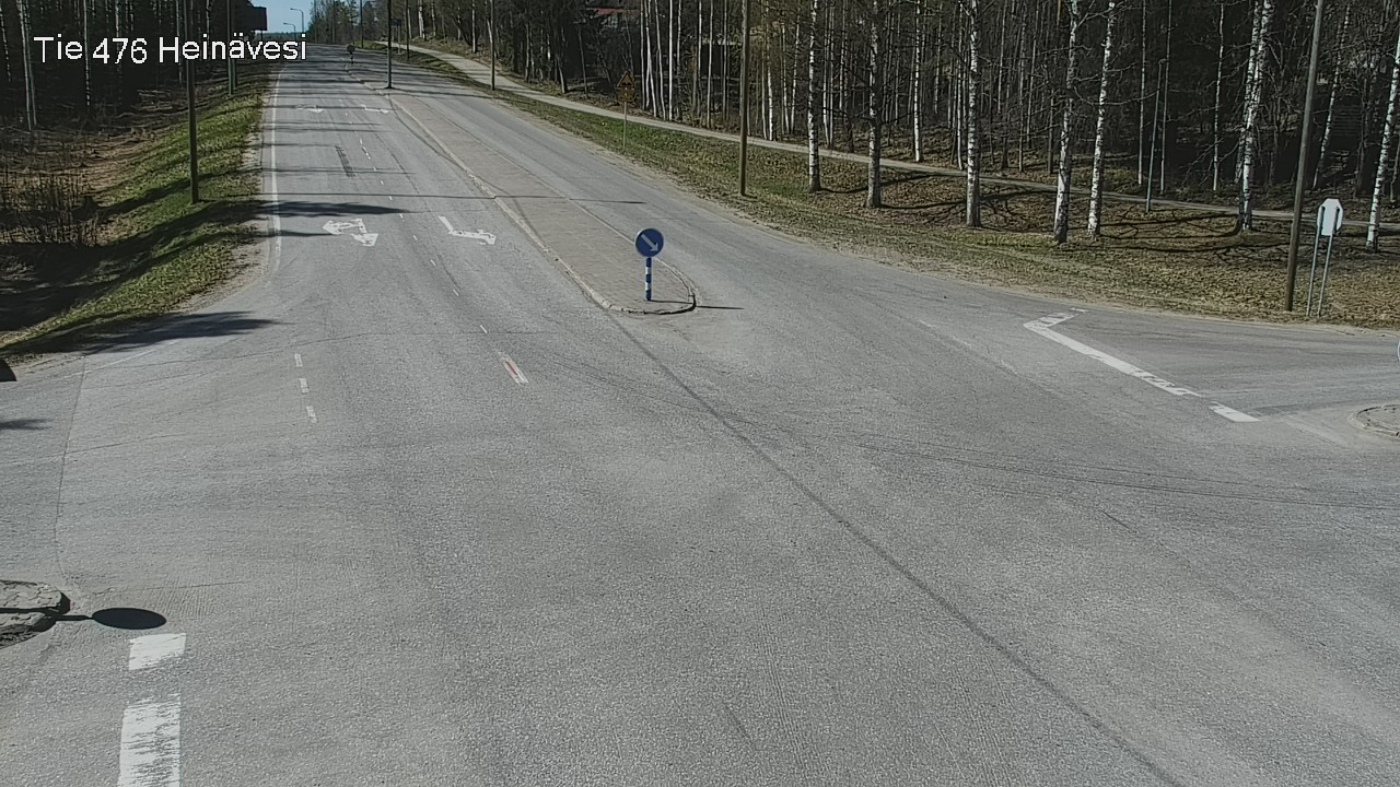 Weather Camera Image Väg 476 Heinävesi, Heinävesi, Pohjois-Karjala