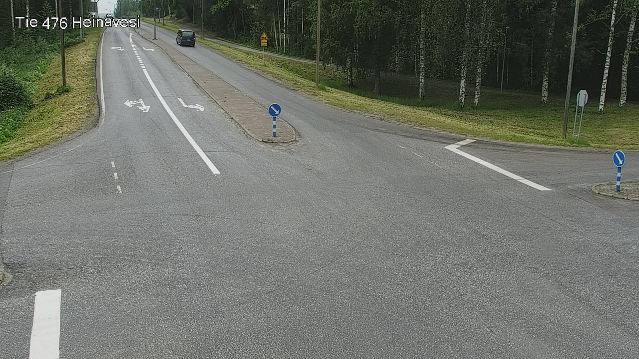 Weather Camera Image Väg 476 Heinävesi, Heinävesi, Pohjois-Karjala