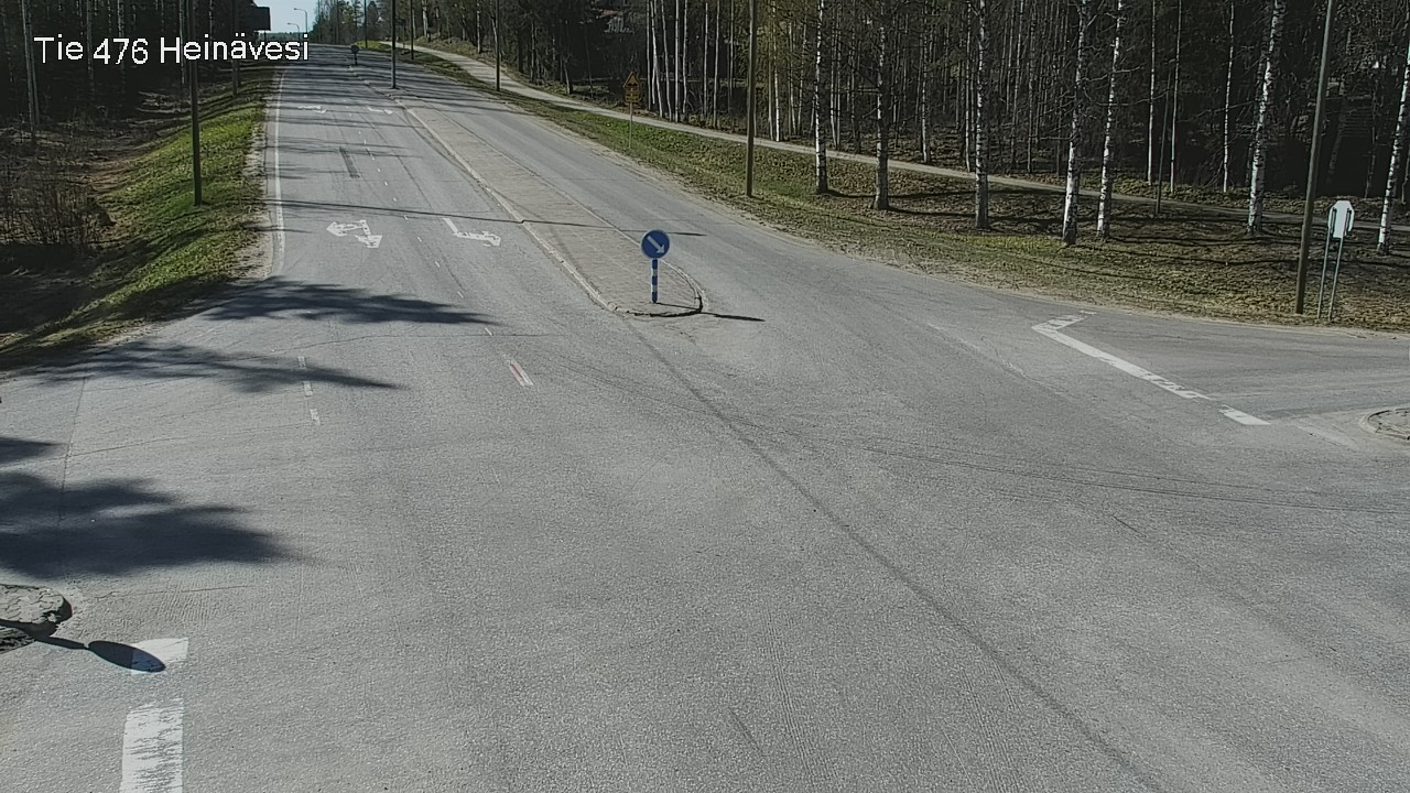 Weather Camera Image Väg 476 Heinävesi, Heinävesi, Pohjois-Karjala