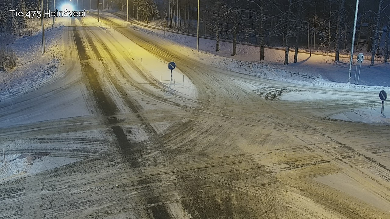 Weather Camera Image Väg 476 Heinävesi, Heinävesi, Pohjois-Karjala